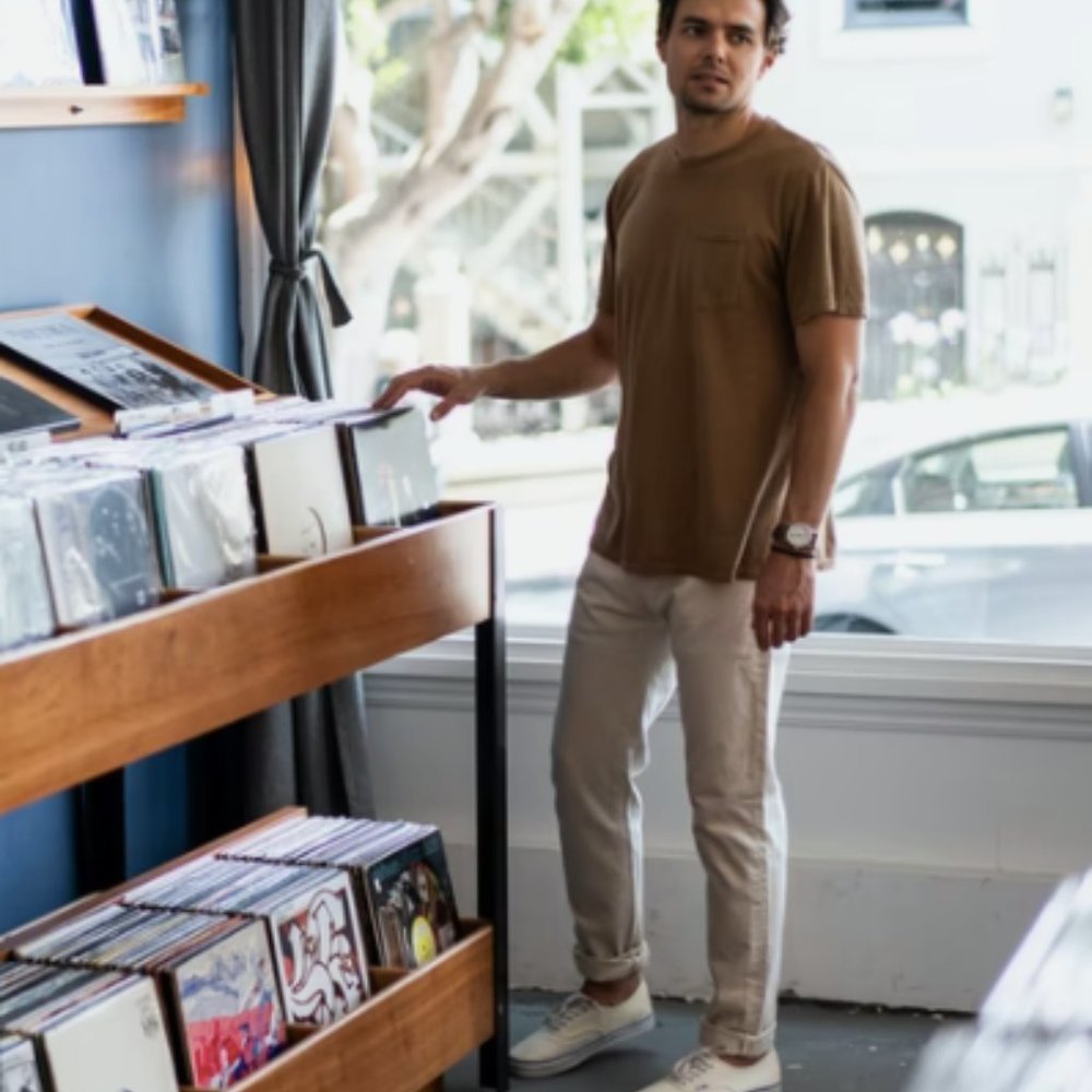 Adam Mar white denim